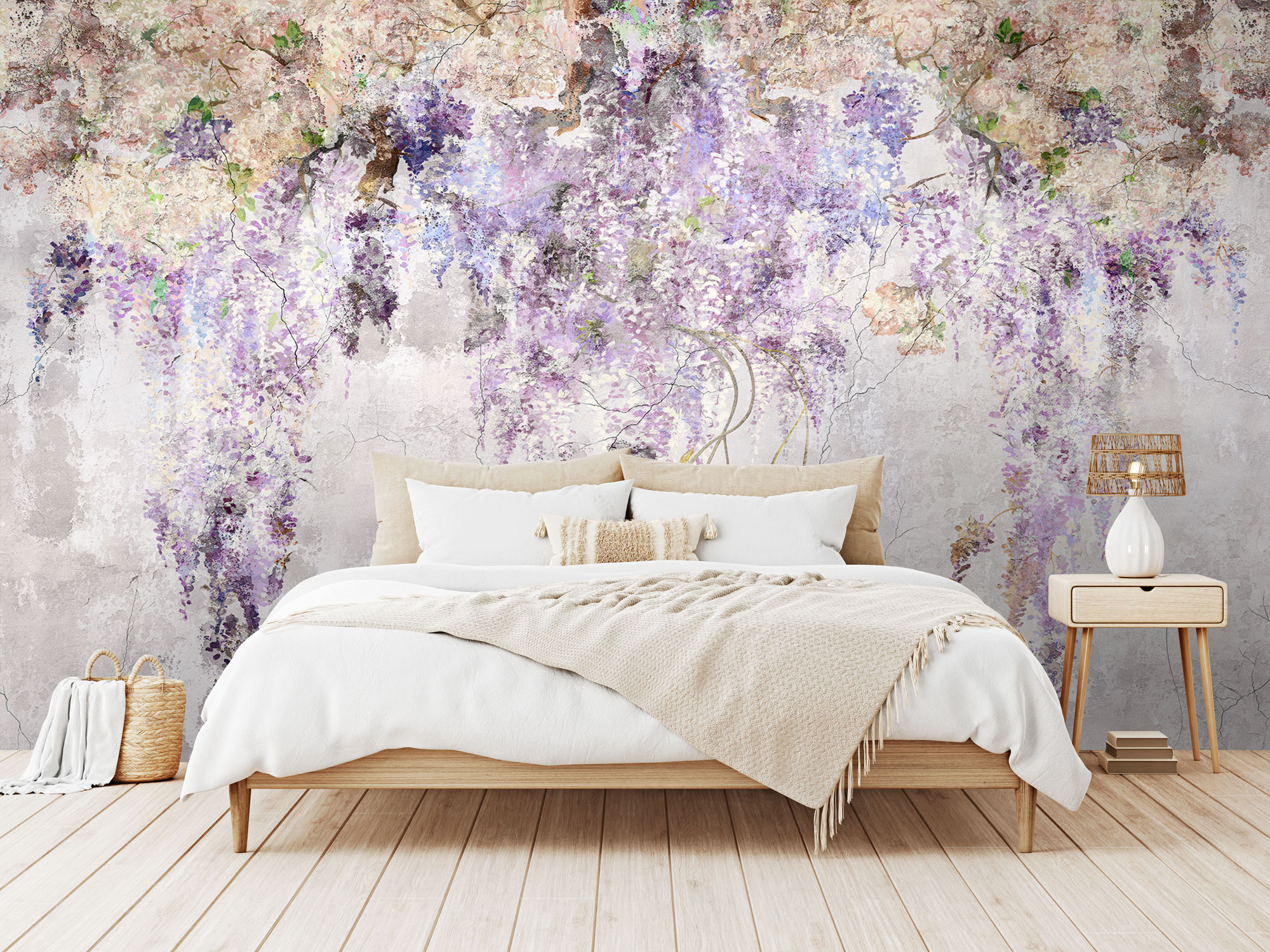 Fototapeta na míru, Květiny, Vistárie, 10136, Vavex