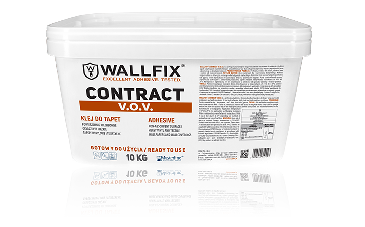 Lepidlo Wallfix Contract v.o.v. 10kg KBM