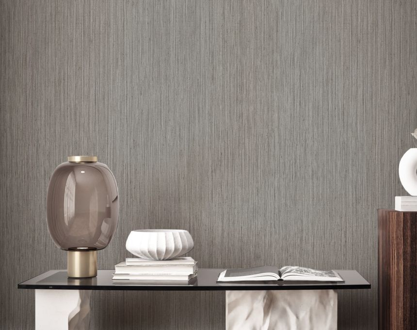 Vliesová tapeta na zeď, hnědá, imitace látky, 35989, Ornamenta, Parato by Cristiana Masi