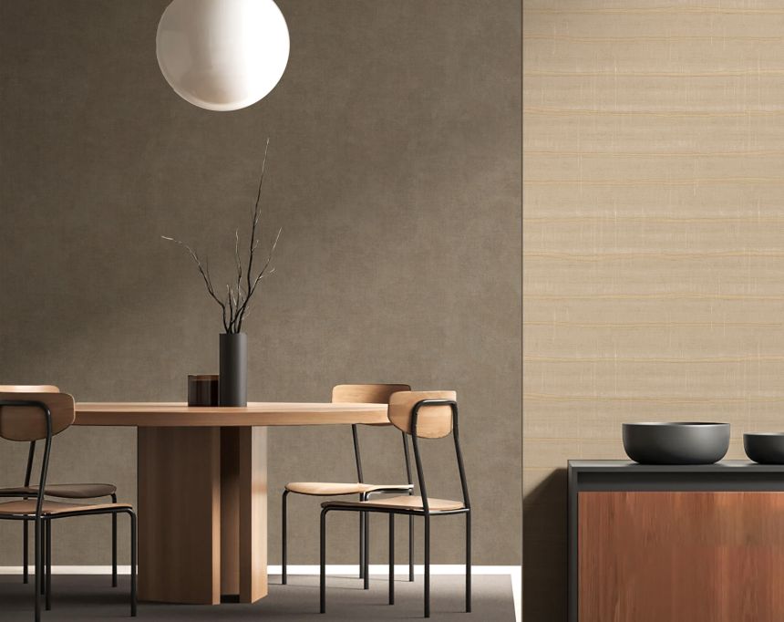 Vliesová tapeta na zeď, hnědo-zlatá, pruhy, 32433, Vitalis, Parato by Cristiana Masi