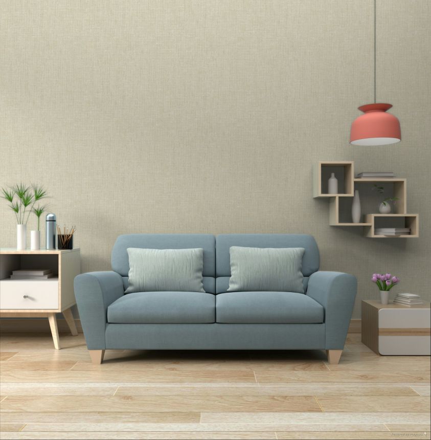 Vliesová tapeta na zeď, zlato-béžová, imitace látky, 32462, Vitalis, Parato by Cristiana Masi