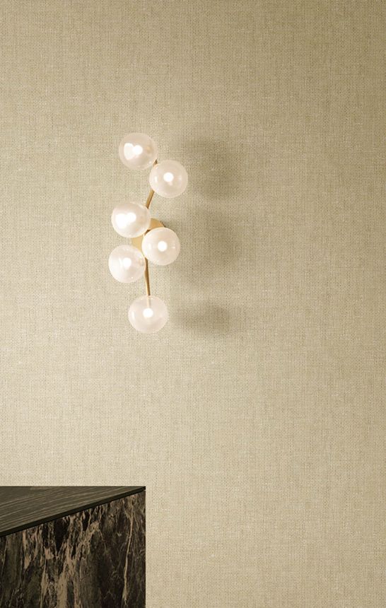 Vliesová tapeta na zeď, zlato-hnědo-béžová, imitace látky, 32463, Vitalis, Parato by Cristiana Masi