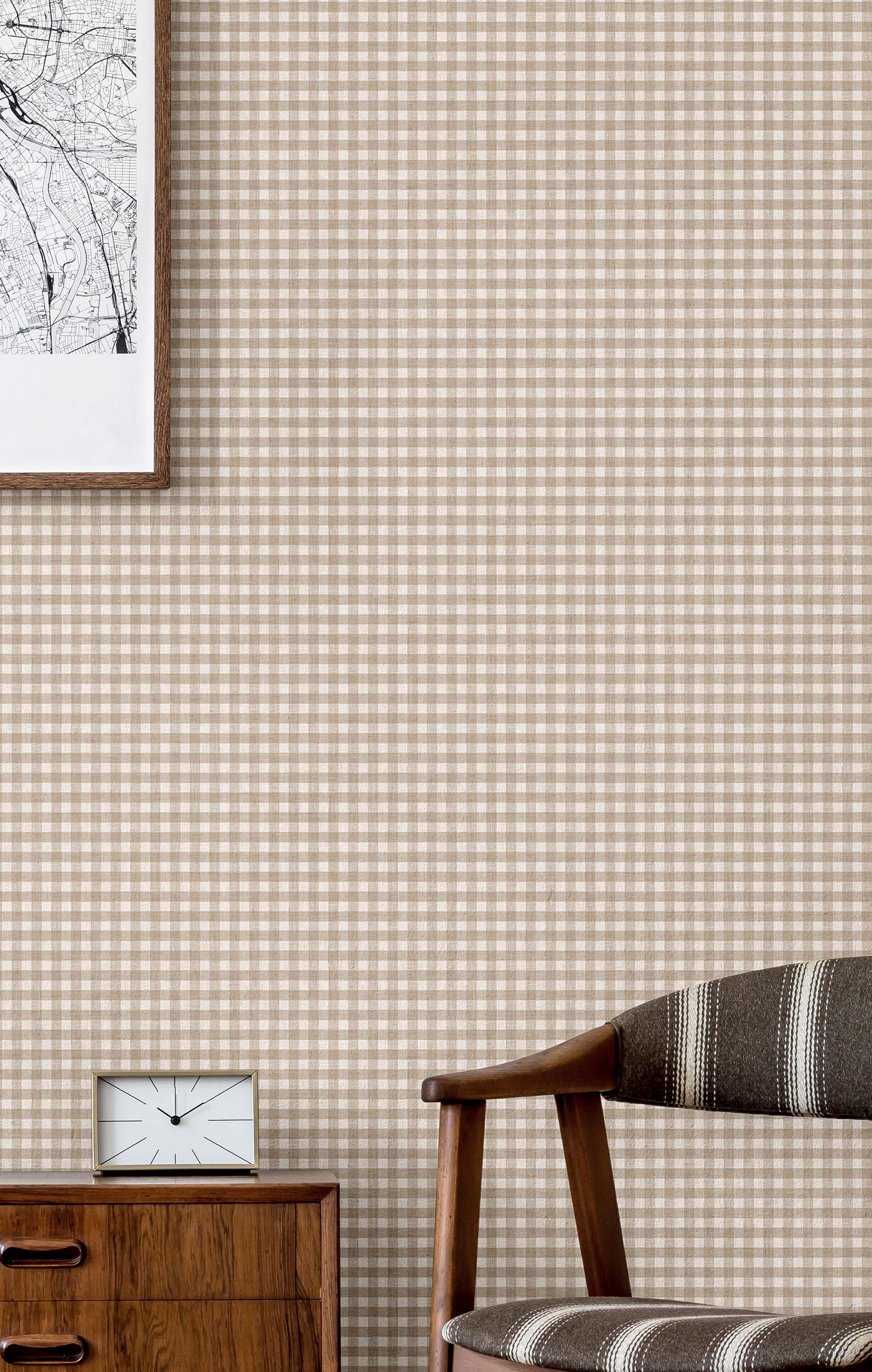 Vliesová tapeta na zeď, šedo-béžová, imitace látky, 38418, Top Stripes, Parato by Cristiana Masi