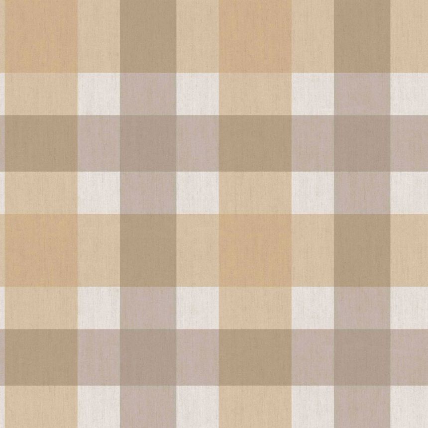 Vliesová tapeta na zeď, šedo-béžová, imitace látky, 38422, Top Stripes, Parato by Cristiana Masi