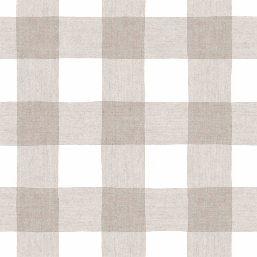 Vliesová tapeta na zeď, šedo-béžová, imitace látky, 38431, Top Stripes, Parato by Cristiana Masi