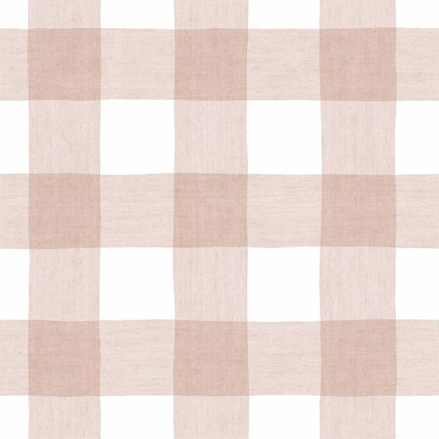 Vliesová tapeta na zeď, růžová, imitace látky, 38434, Top Stripes, Parato by Cristiana Masi