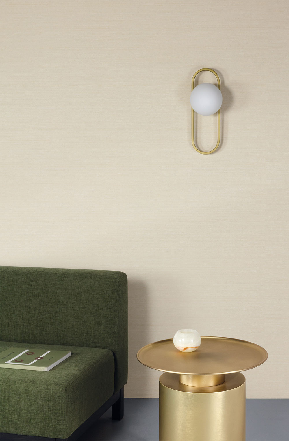 Vliesová tapeta na zeď, béžová, imitace látky, ZON005, Amazone, The Colour Book II, Masureel