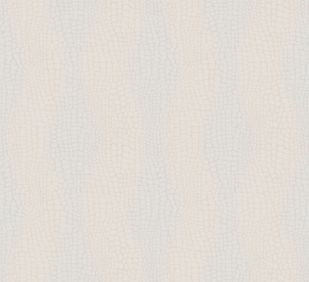 Vliesová tapeta na zeď, krémová, imitace kůže, ZON301, Amazone, Masureel