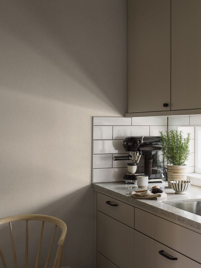 Vliesová tapeta na zeď, béžová, imitace látky, 38712, Borosan Bas, Borastapeter