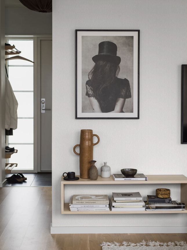 Vliesová tapeta na zeď, bílá, geometrický vzorek, 38722, Borosan Bas, Borastapeter