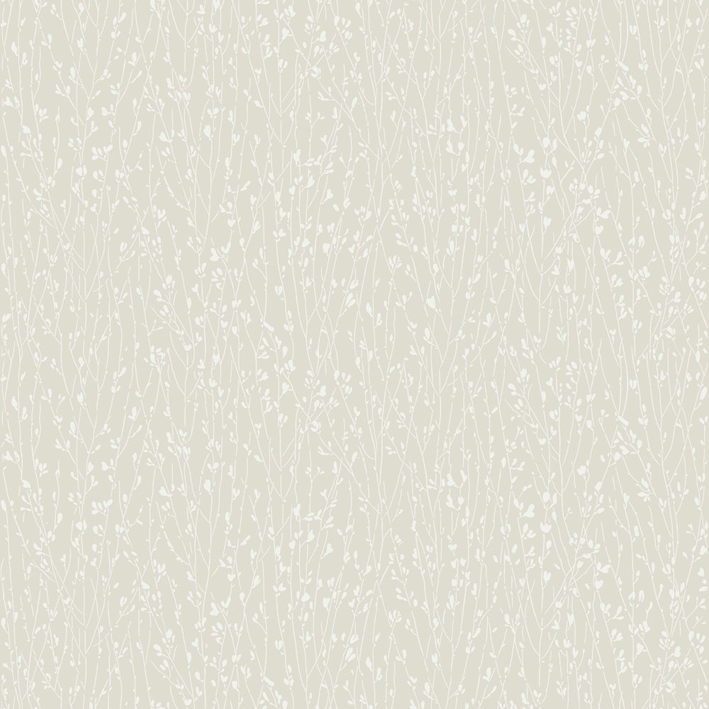 Vliesová tapeta na zeď, béžová, větvičky, listy, 38730, Borosan Hem, Borastapeter