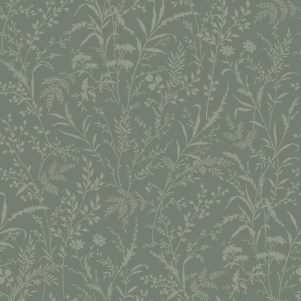 Vliesová tapeta na zeď, zelená, květiny, trávy, 38736, Borosan Hem, Borastapeter