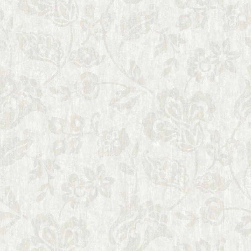 Vliesová tapeta na zeď, krémová, květiny, 38741, Borosan Hem, Borastapeter