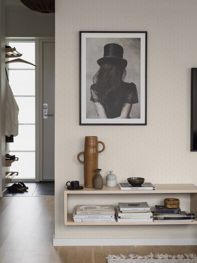 Vliesová tapeta na zeď, béžová, mušle, 38742, Borosan Hem, Borastapeter