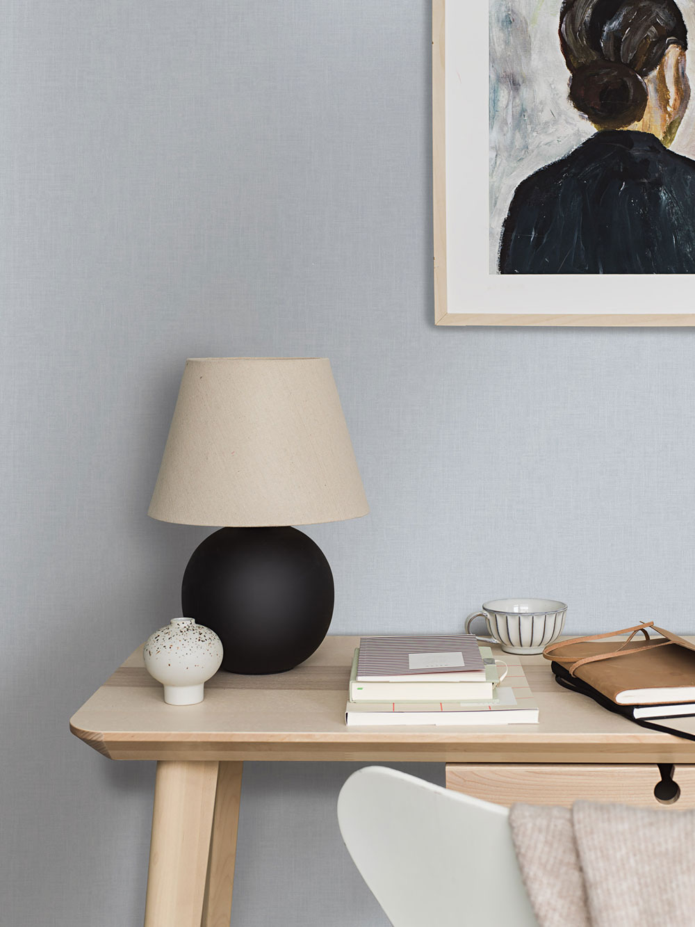 Vliesová tapeta na zeď, modrá, 38776, Borosan Hem, Borastapeter