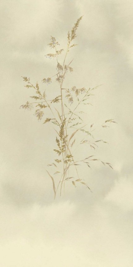 Vliesová obrazová tapeta Tráva, 300903, Aqua Twigs, 140 x 280 cm, Waterfront, Eijffinger