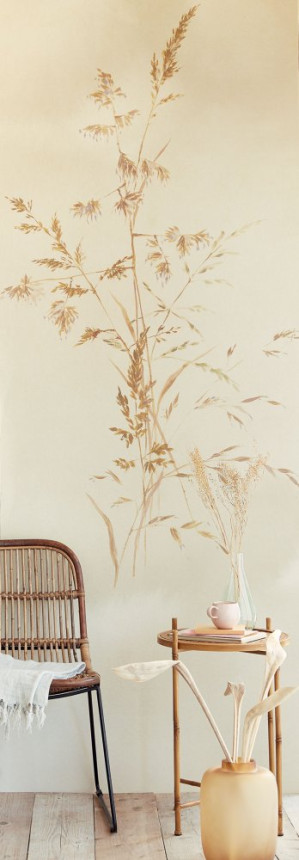 Vliesová obrazová tapeta Tráva, 300903, Aqua Twigs, 140 x 280 cm, Waterfront, Eijffinger