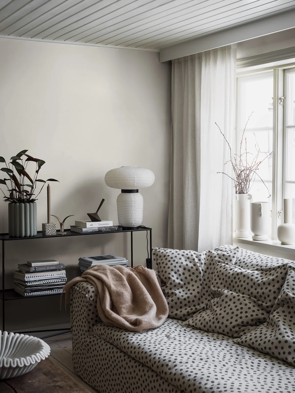 Vliesová tapeta na zeď, bílá, imitace látky, 4301, Newbie Wallpaper, Borastapeter