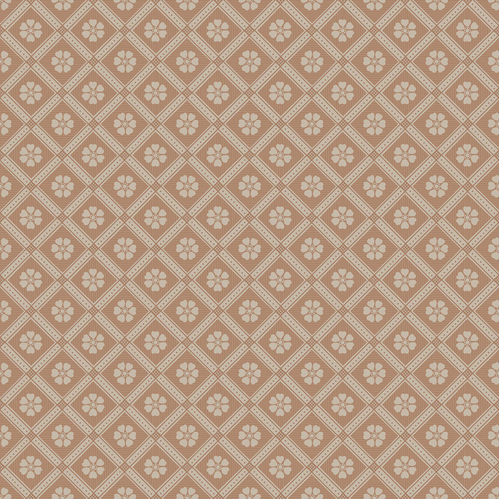 Vliesová tapeta na zeď, hnědo-červená, květiny, 4819, New Heritage, Borastapeter