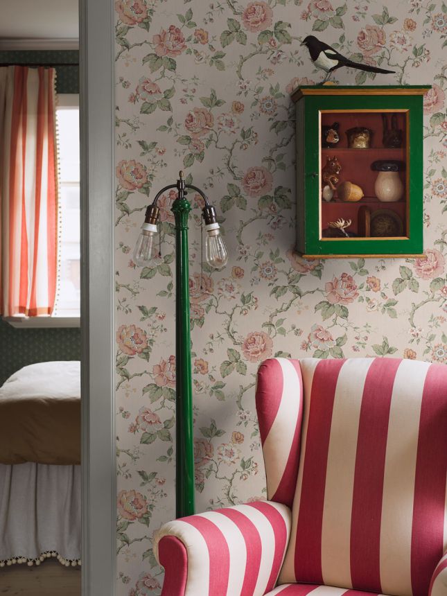 Vliesová tapeta na zeď, béžová, květiny, 4826, New Heritage, Borastapeter