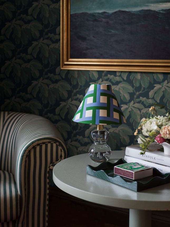 Vliesová tapeta na zeď, tyrkysová, listy, 4838, New Heritage,  Borastapeter