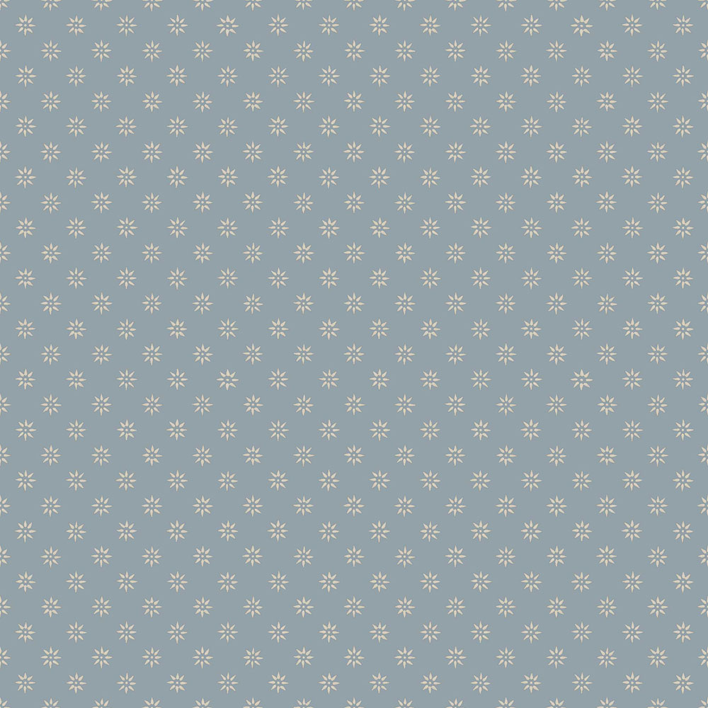 Vliesová tapeta na zeď, modrá, květiny, 5808, Nordic Folk, Borastapeter