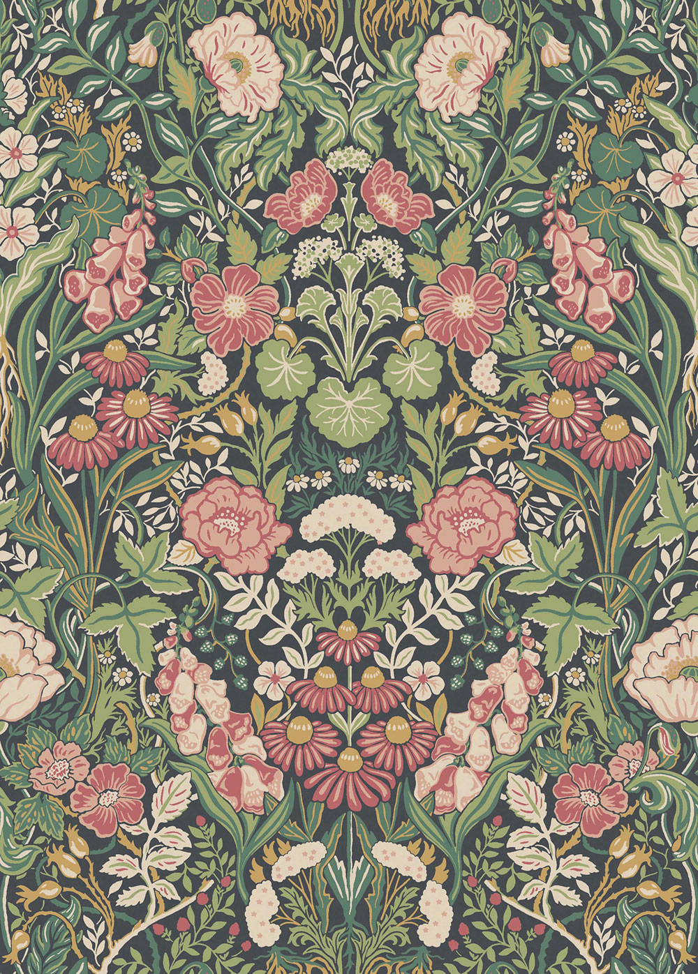 Vliesová tapeta na zeď, zelená, květiny, 5721, Orangeri,  Borastapeter