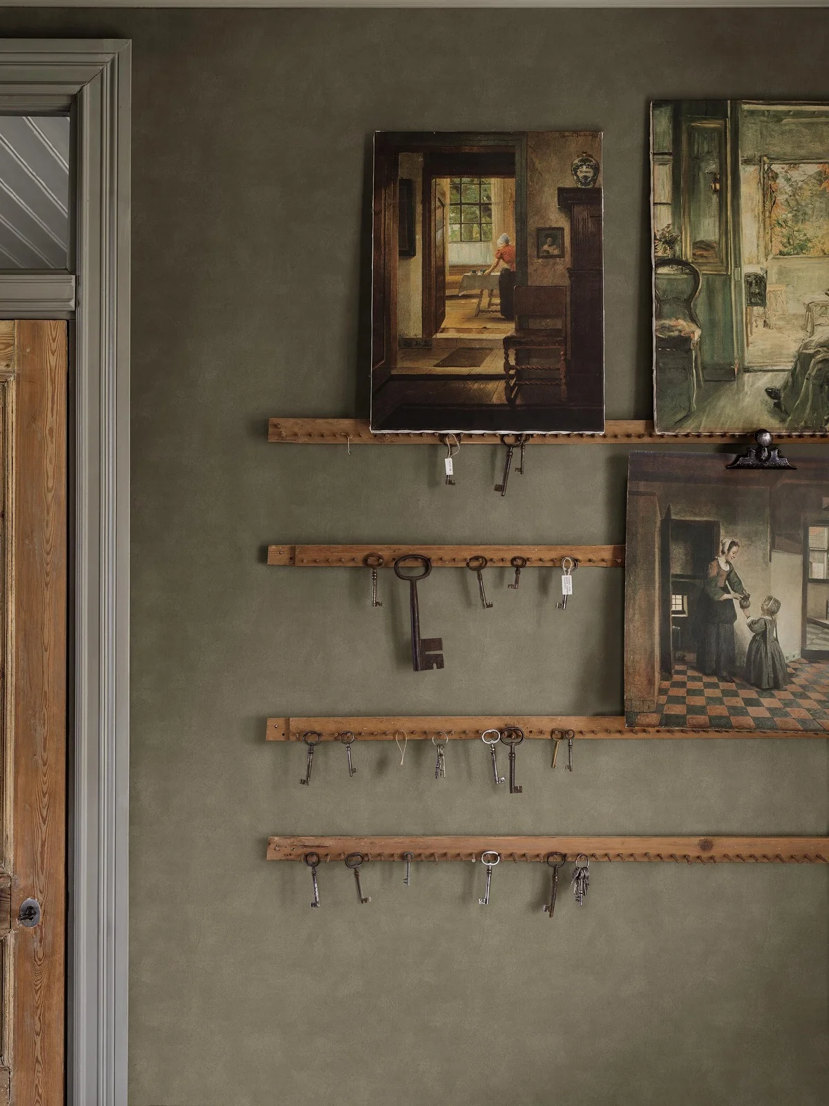 Vliesová tapeta na zeď, zelená, 5072, Alla Tiders Hus, Borastapeter