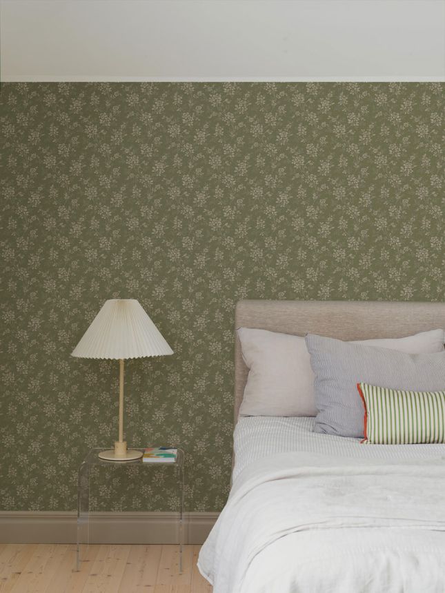 Vliesová tapeta na zeď, zelená, květiny, 1182, Icons, Borastapeter