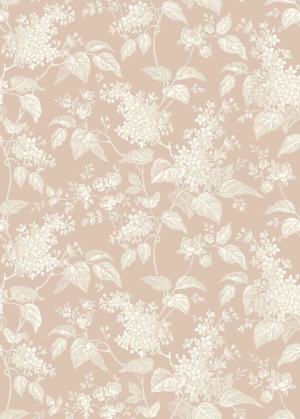 Vliesová tapeta na zeď, růžová, větvičky, květiny, 6965, Osterlen, Borastapeter