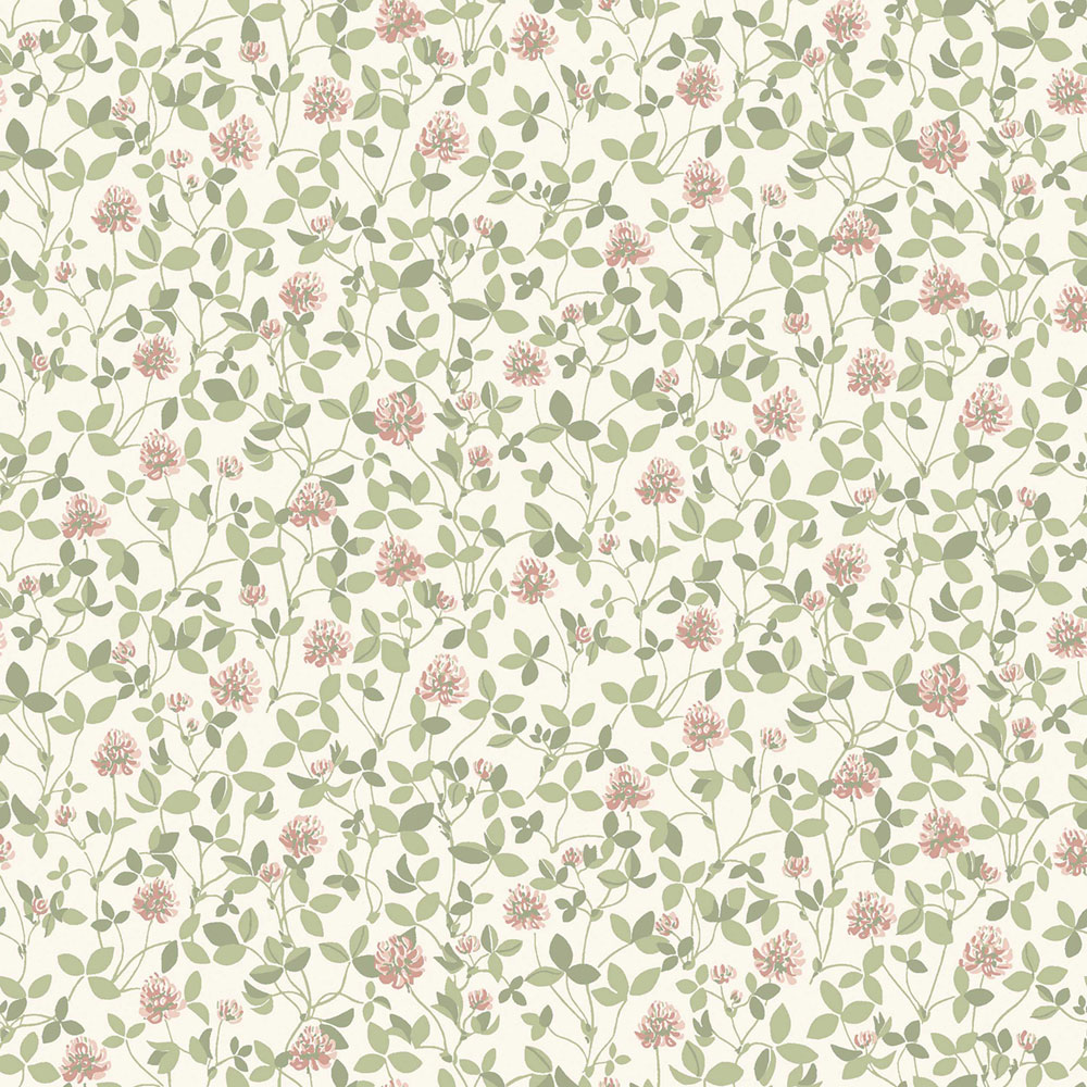 Vliesová tapeta na zeď, bílá, květiny, listy, 6978, Osterlen, Borastapeter