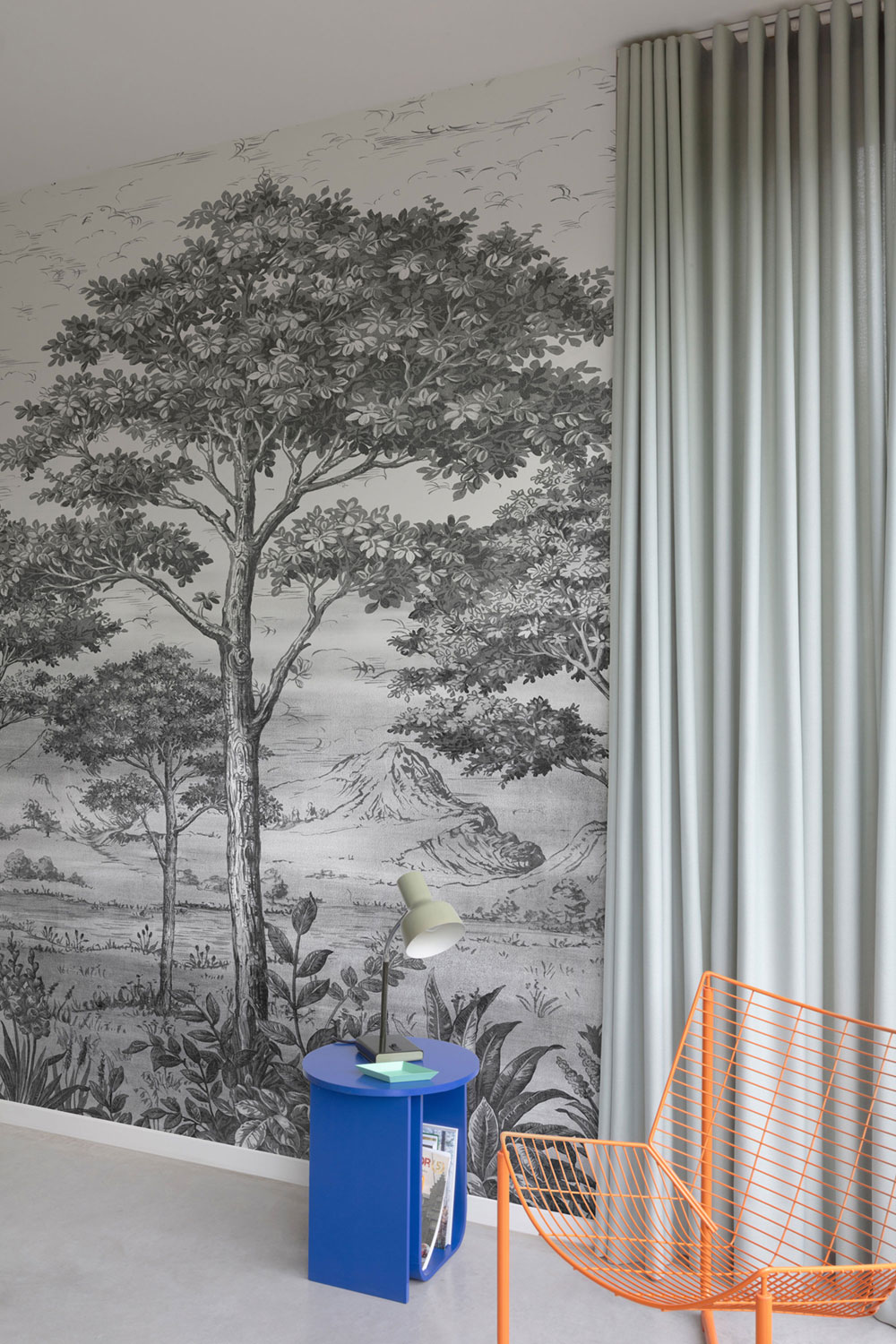 Vliesová fototapeta na zeď, krajina, stromy, A56702, One roll, one motif 2, Grandeco