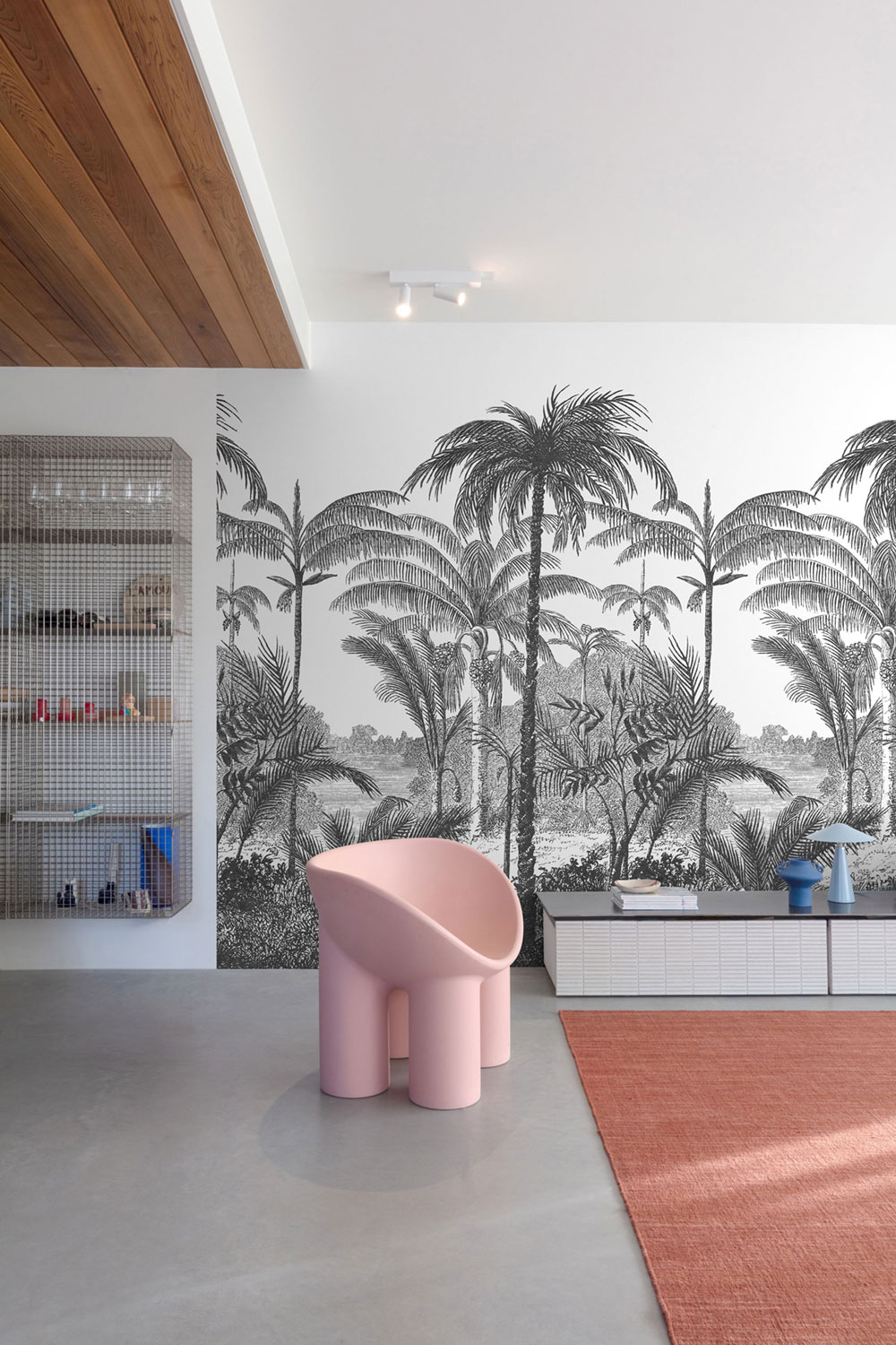 Vliesová fototapeta na zeď, krajina, palmy, A58201, One roll, one motif 2, Grandeco