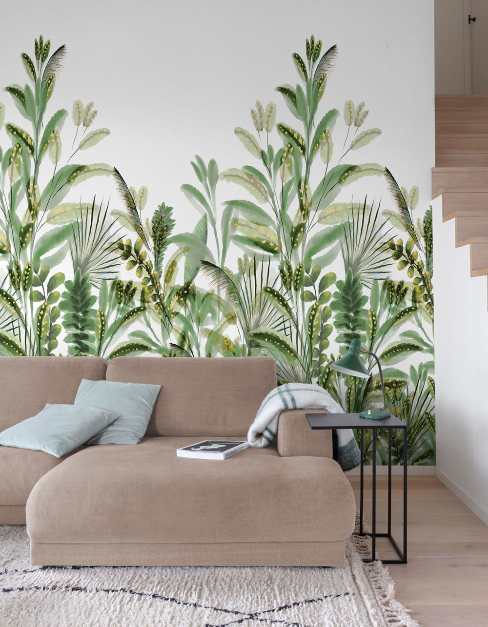 Vliesová fototapeta na zeď, rostliny, listy, A59502, One roll, one motif 2, Grandeco