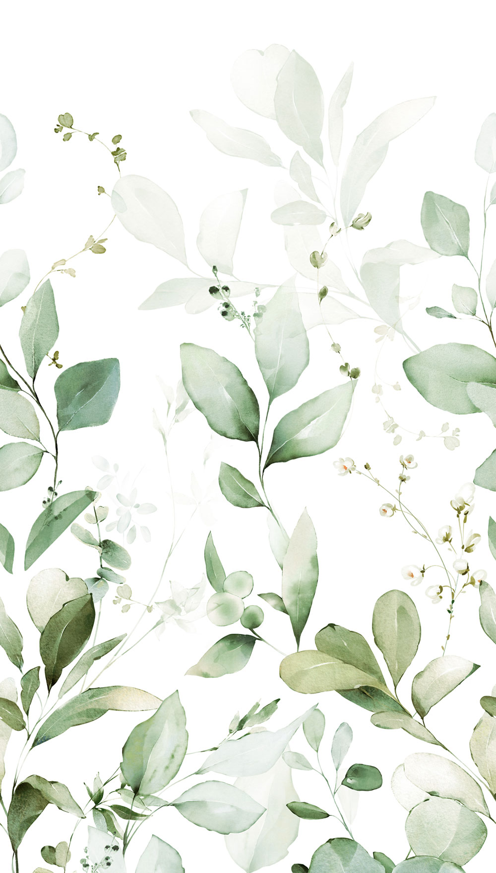 Vliesová fototapeta na zeď, větvičky, listy, A77101, One roll, one motif 2, Grandeco