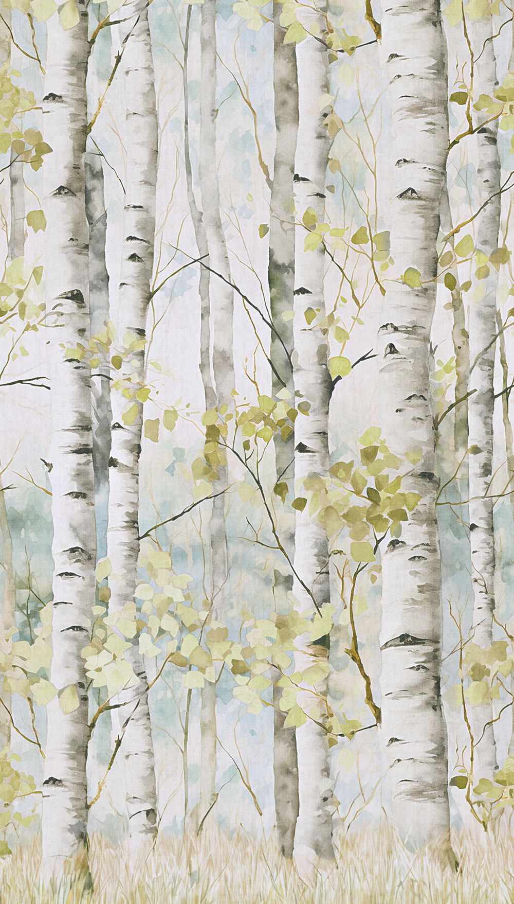 Vliesová fototapeta na zeď, les, stromy, A77301, One roll, one motif 2, Grandeco