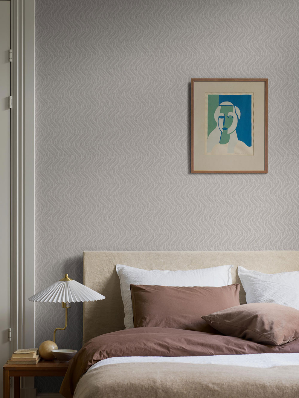 Vliesová tapeta na zeď, šedo-bílá, listy, 7771, Adorn, Borastapeter