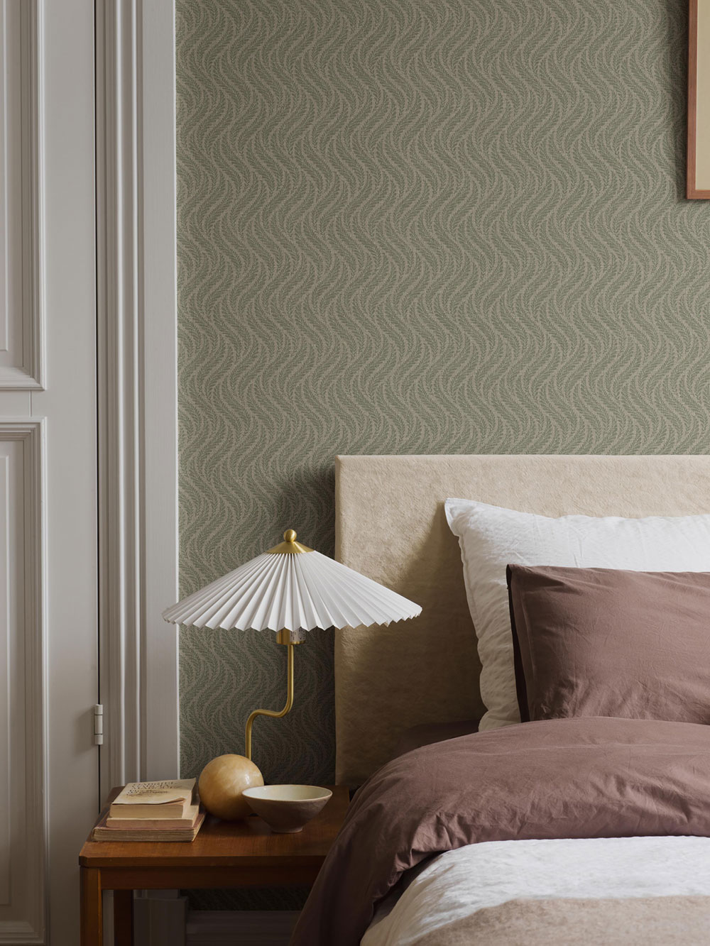 Vliesová tapeta na zeď, zelená, listy, 7772, Adorn, Borastapeter