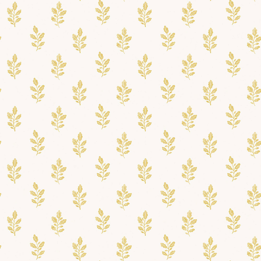 Vliesová tapeta na zeď, krémovo-žlutá, listy, 7774, Adorn, Borastapeter