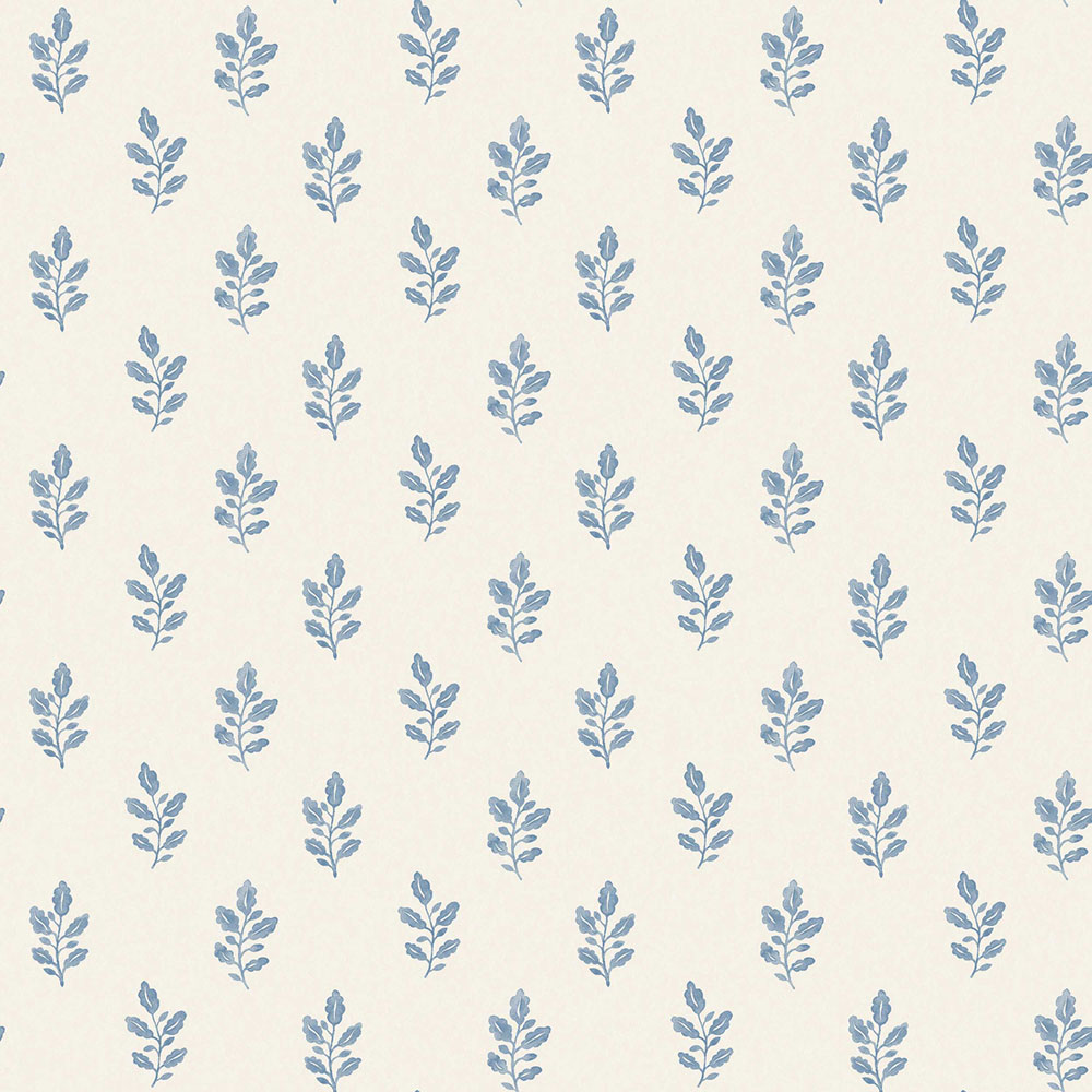 Vliesová tapeta na zeď, krémovo-modrá, listy, 7775, Adorn, Borastapeter