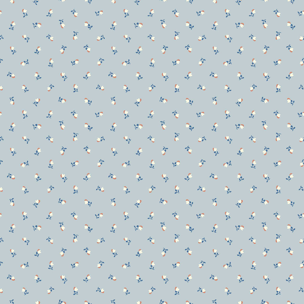 Vliesová tapeta na zeď, modrá, květiny, 7783, Adorn, Borastapeter