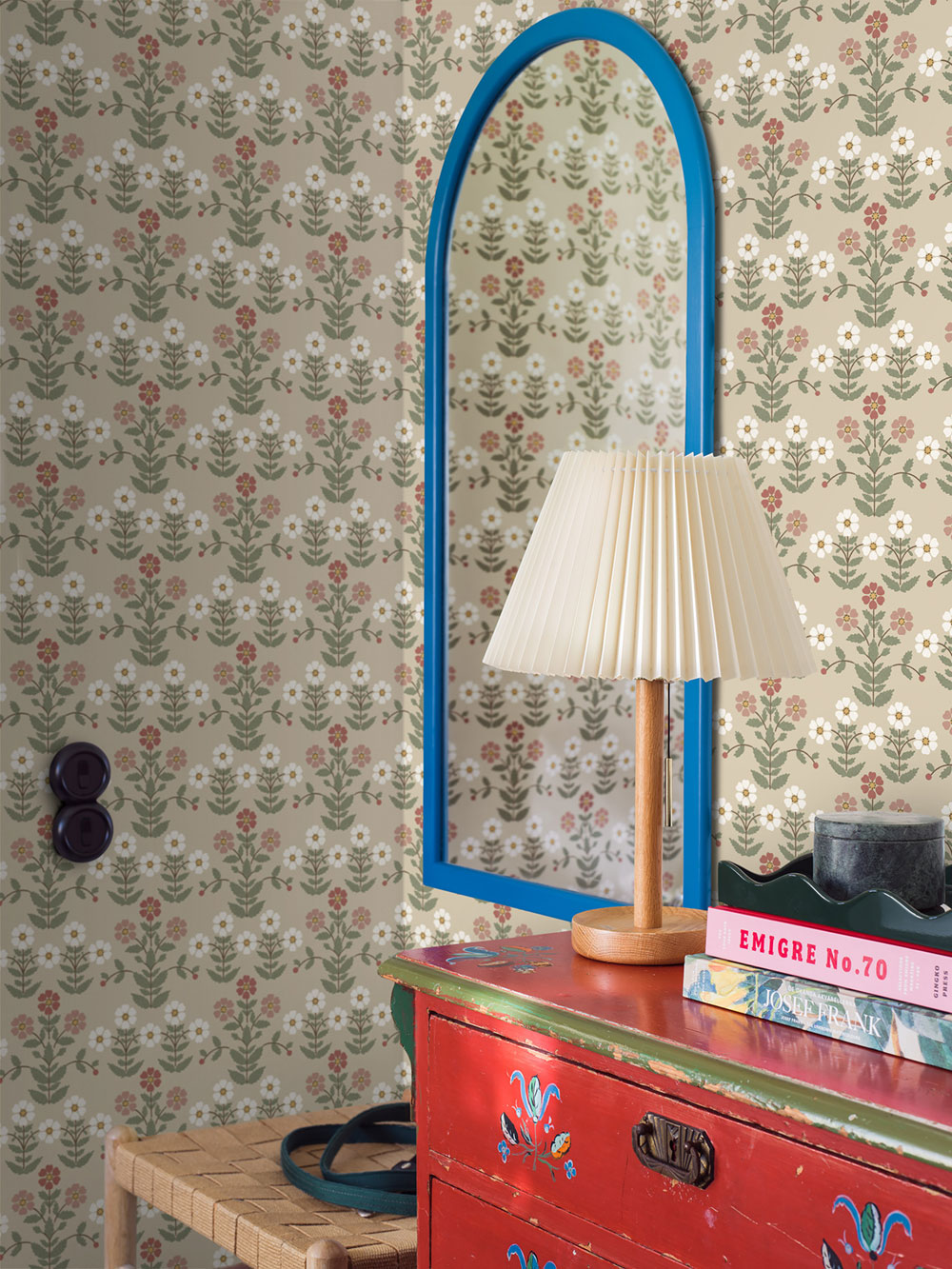 Vliesová tapeta na zeď, béžová, květiny, 4810, New Heritage,  Borastapeter