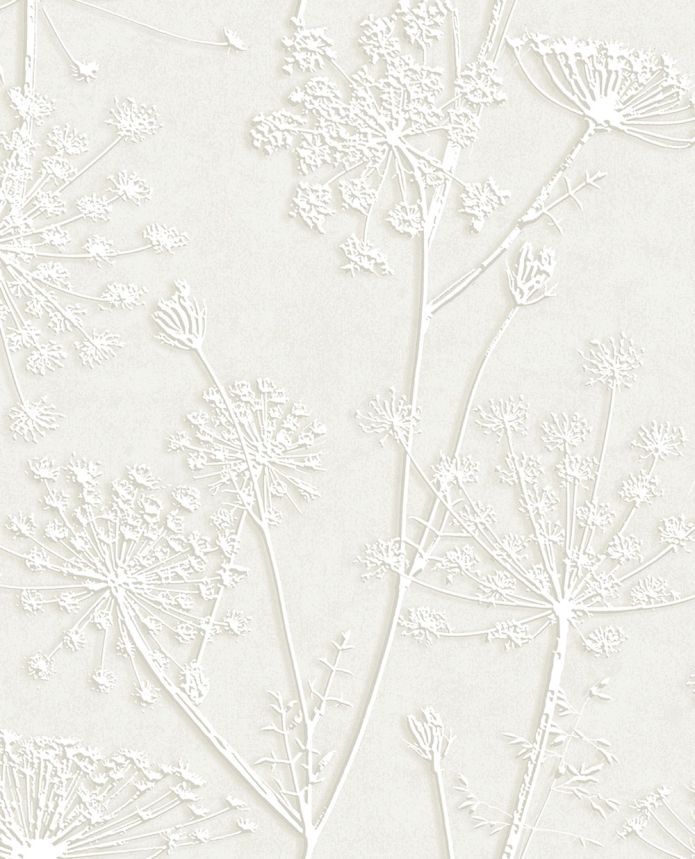 Vliesová tapeta na zeď, šedá, rostliny, trávy, 350510, Riviera Maison,  Eijffinger