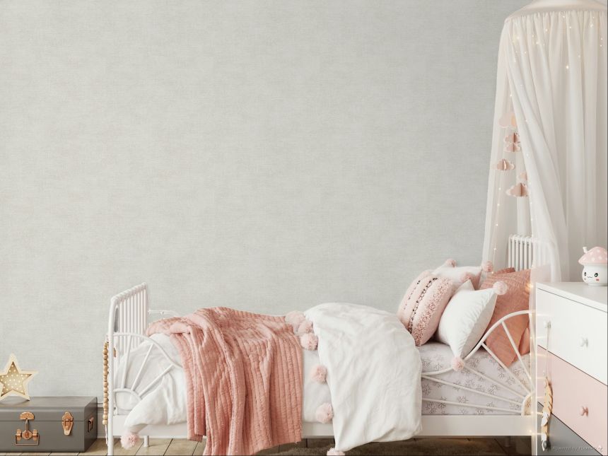 Vliesová tapeta na zeď, krémová,  imitace látky, 350595, Riviera Maison, Eijffinger