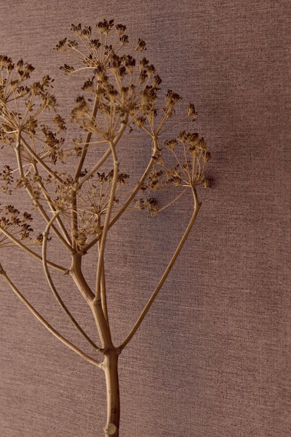 Vliesová tapeta na zeď, hnědá,  imitace látky, 350592, Riviera Maison, Eijffinger