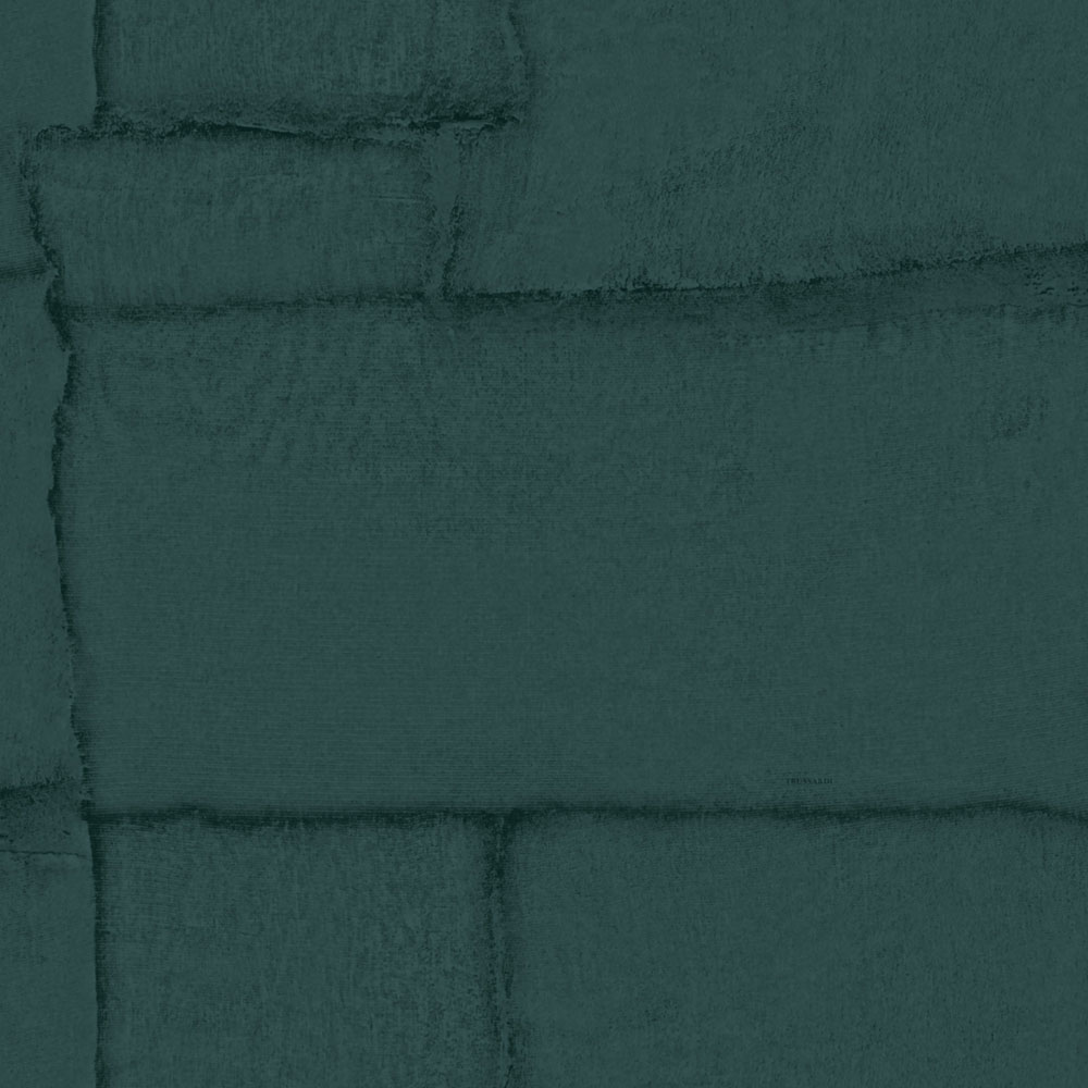 Luxusní vliesová tapeta na zeď, tyrkysová, kámen, Z30306, Casa 8, Trussardi 