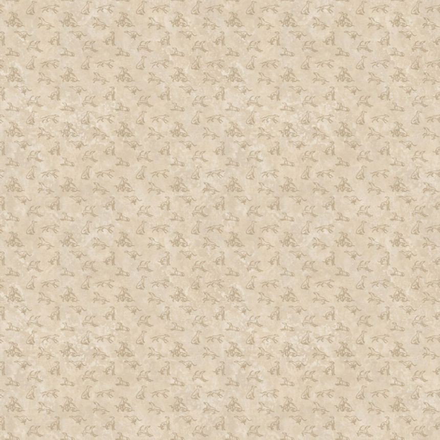 Luxusní vliesová fototapeta na zeď, béžová, psi, Z30352, Casa 8, Trussardi 