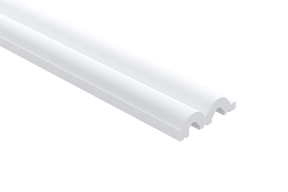 Pravé zakončení lamely L0401R, 270x4x1,25, Sereno, Mardom