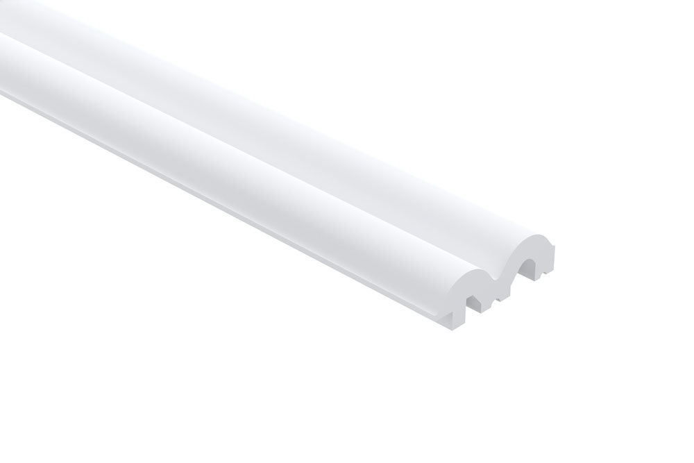 Levé zakončení lamely, L0401LT, 200x4x1,25, Sereno, Mardom