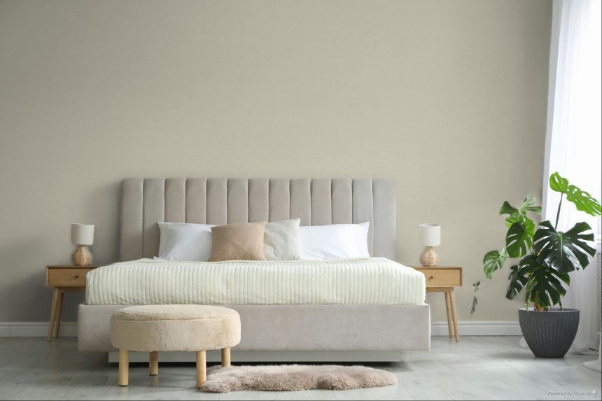 Vliesová tapeta na zeď, krémová, imitace látky, 350630, Amber, Eijffinger